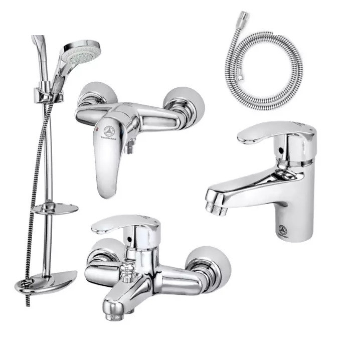 ست شیرالات شیرآلات بهداشتی قهرمان مدل اسپانیایی مجموعه 5 عددی