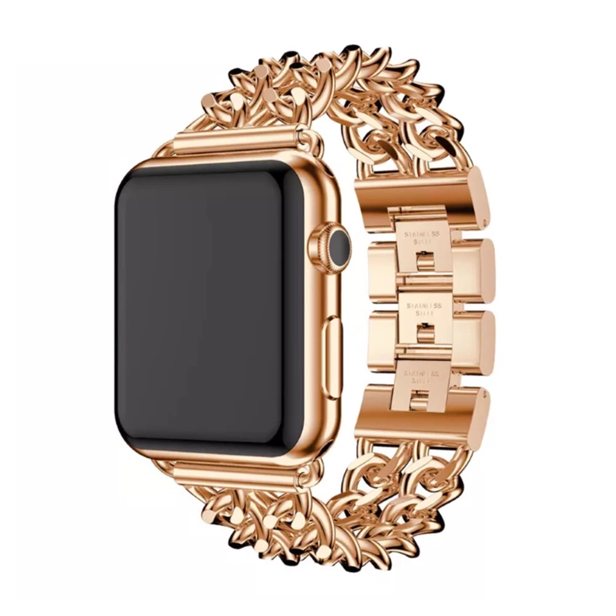 بند ساعت هوشمند اپل واچ 42 - 44 - 45 - 49 میلی متری مدل دو ردیف-مشکی بند ساعت هوشمند اپل واچ 42 - 44 - 45 - 49 میلی متری مدل دو ردیف-مشکی