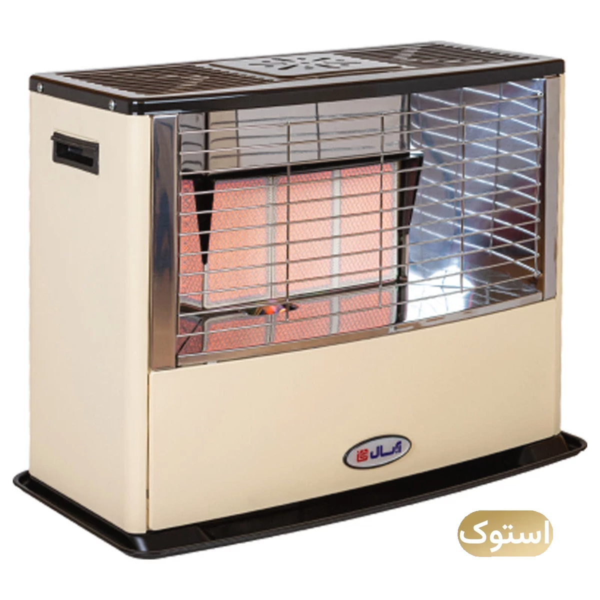 بخاری گازی استوک Open Box - آبسال مدل هوشمند کد 405 - مشکی بخاری گازی استوک Open Box - آبسال مدل هوشمند کد 405 - مشکی