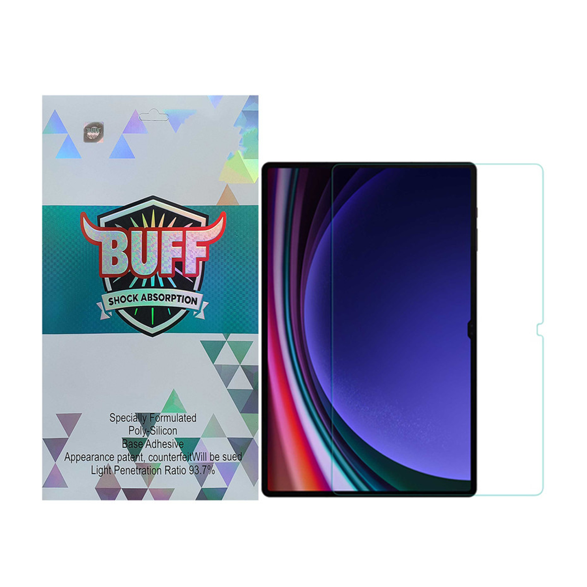 گلس تبلت سامسونگ Galaxy S9 Ultra - S8 Ultra بوف مدل 5D -بی رنگ شفاف گلس تبلت سامسونگ Galaxy S9 Ultra - S8 Ultra بوف مدل 5D -بی رنگ شفاف