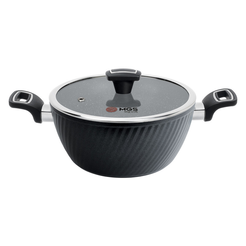 قابلمه گرانیت ام جی اس مدل فورج کد 005 سایز 20