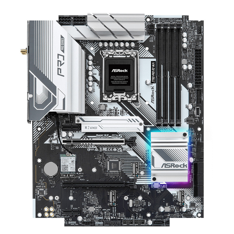 مادربرد ازراک مدل Z790 Pro RS WiFi مادربرد ازراک مدل Z790 Pro RS WiFi