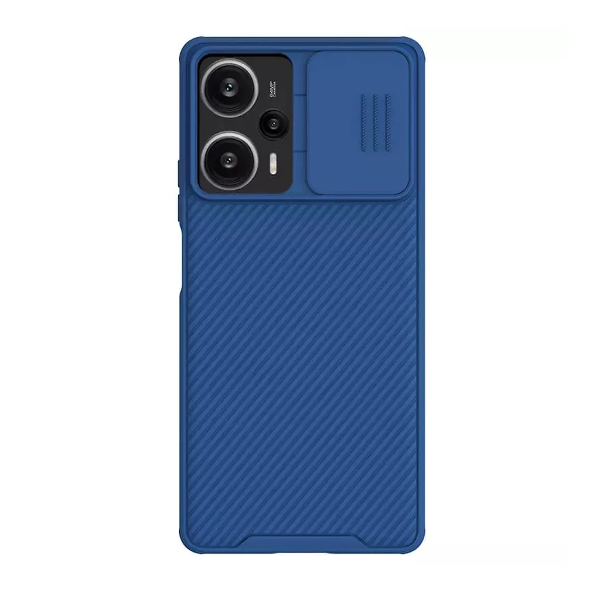 کاور گوشی شیائومی Redmi Note 12 Turbo نیلکین مدل CamShield Pro-آبی کاور گوشی شیائومی Redmi Note 12 Turbo نیلکین مدل CamShield Pro-آبی