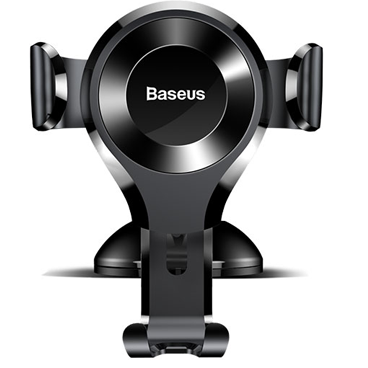 پایه نگهدارنده گوشی بیسوس Baseus Osculum Type Gravity Car Mount-مشکی  پایه نگهدارنده گوشی بیسوس Baseus Osculum Type Gravity Car Mount-مشکی