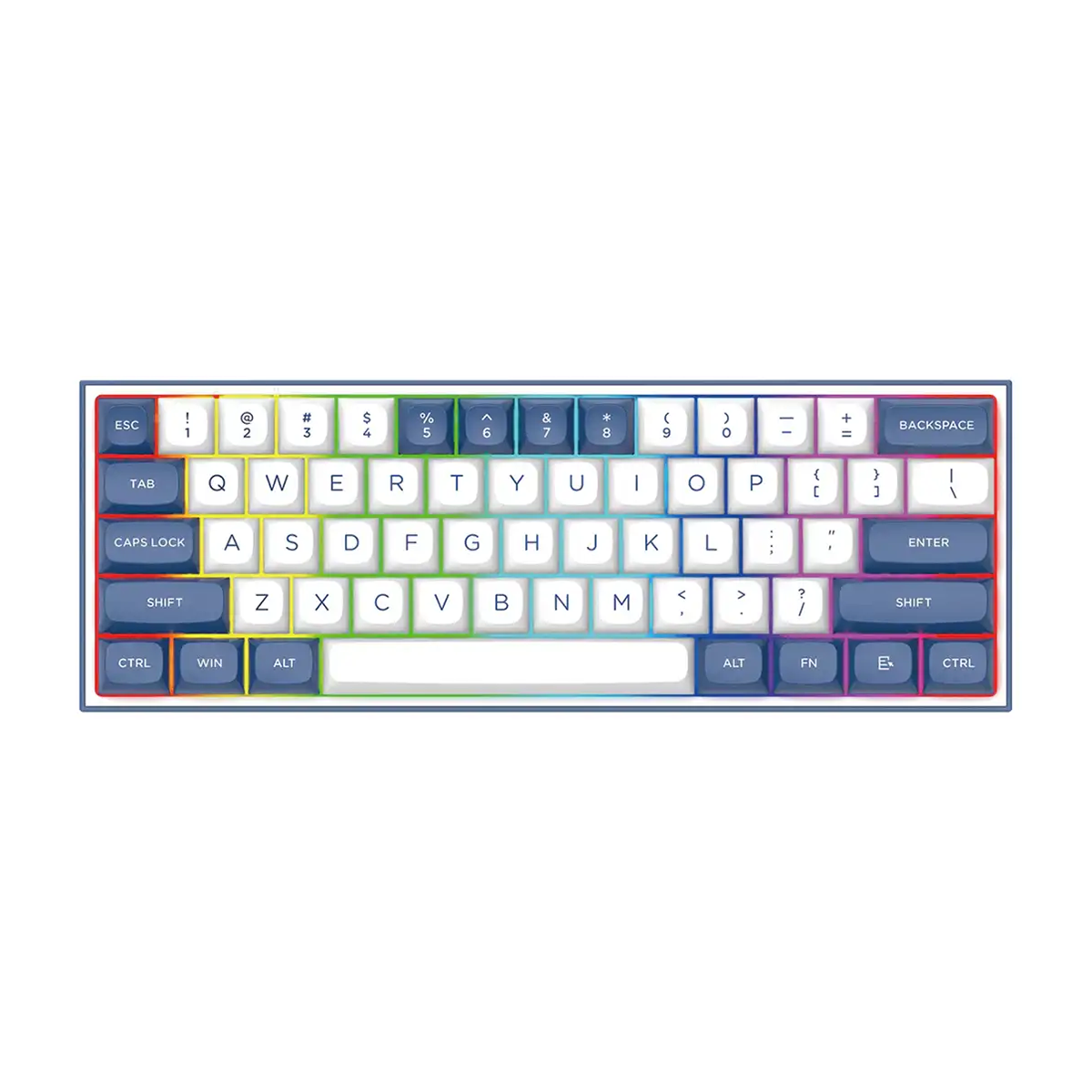 کیبورد بی سیم گیمینگ ردراگون مدل ALCOR QMK K717 PRO کیبورد بی سیم گیمینگ ردراگون مدل ALCOR QMK K717 PRO