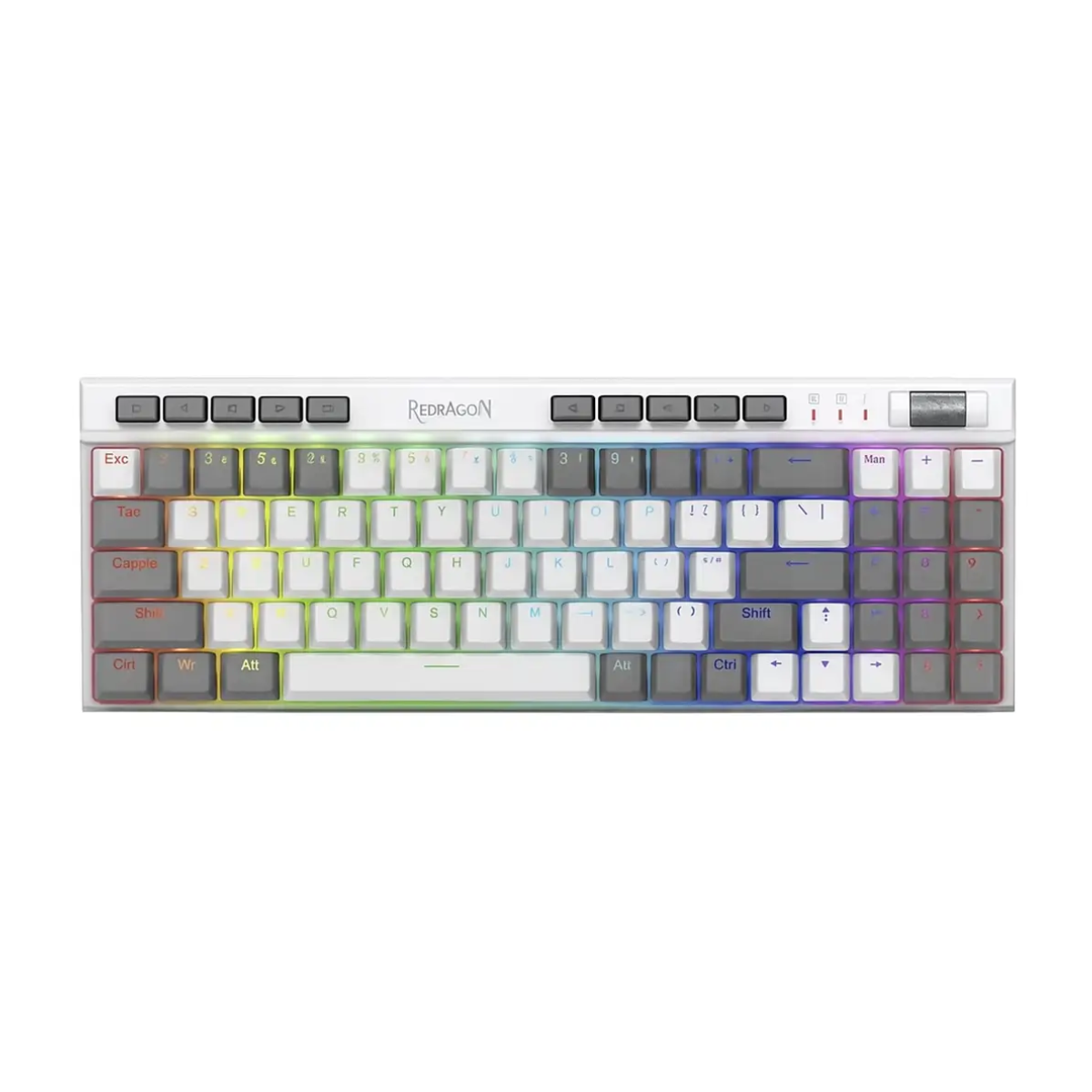کیبورد گیمینگ ردراگون مدل K655 RGB کیبورد گیمینگ ردراگون مدل K655 RGB