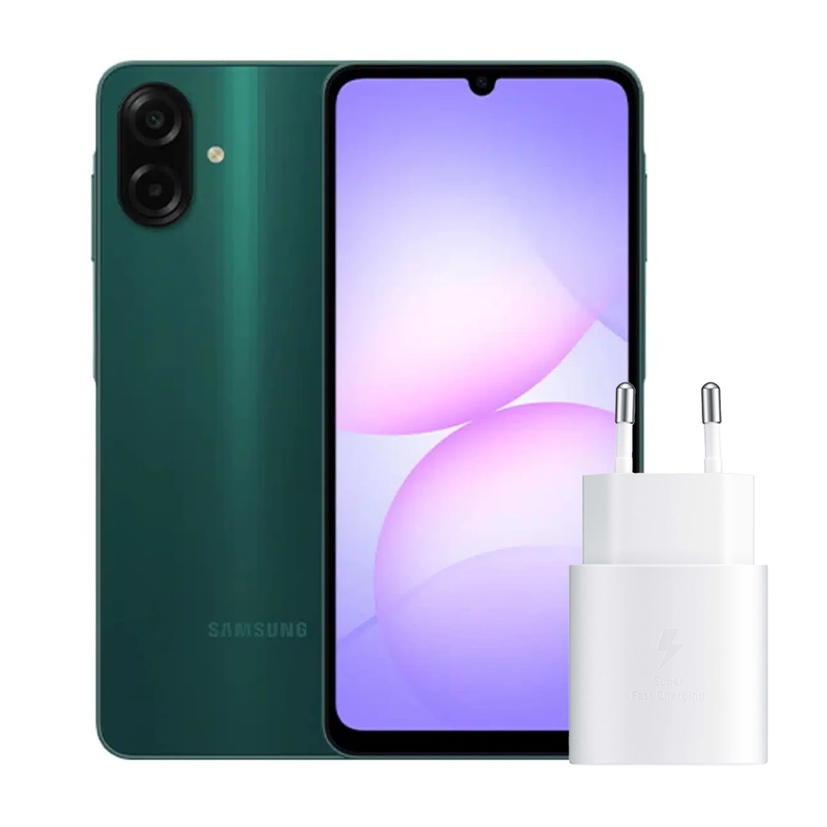 گوشی موبايل سامسونگ مدل Galaxy A07 4G ظرفیت 128 گیگابایت رم 4 گیگابایت همراه با شارژر داخل جعبه گوشی موبايل سامسونگ مدل Galaxy A07 4G ظرفیت 128 گیگابایت رم 4 گیگابایت همراه با شارژر داخل جعبه