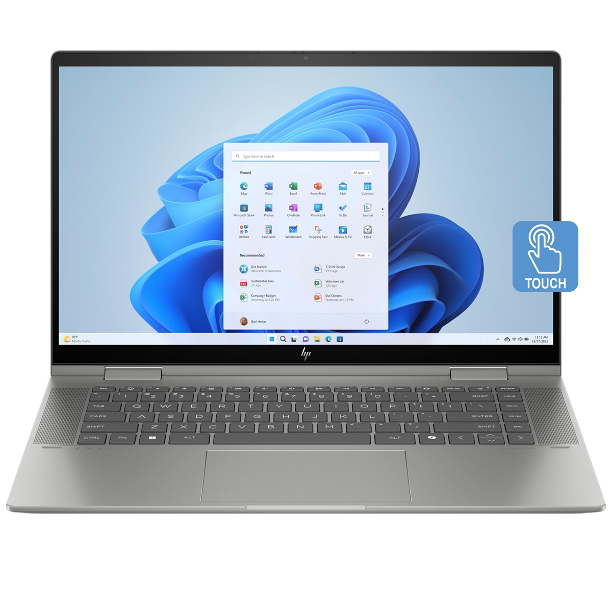 لپ تاپ اچ پی 15.6 اینچی مدل Envy x360 15-FE1073cl Ultra 7 155U 32GB 1TB