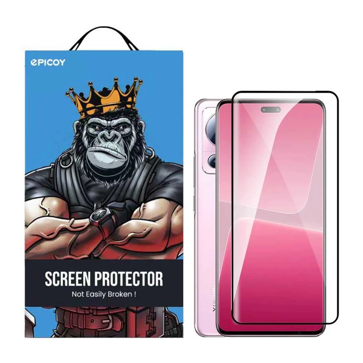 گلس گوشی شیائومی Xiaomi 13 Lite اپیکوی مدل Anti-Static-مشکی