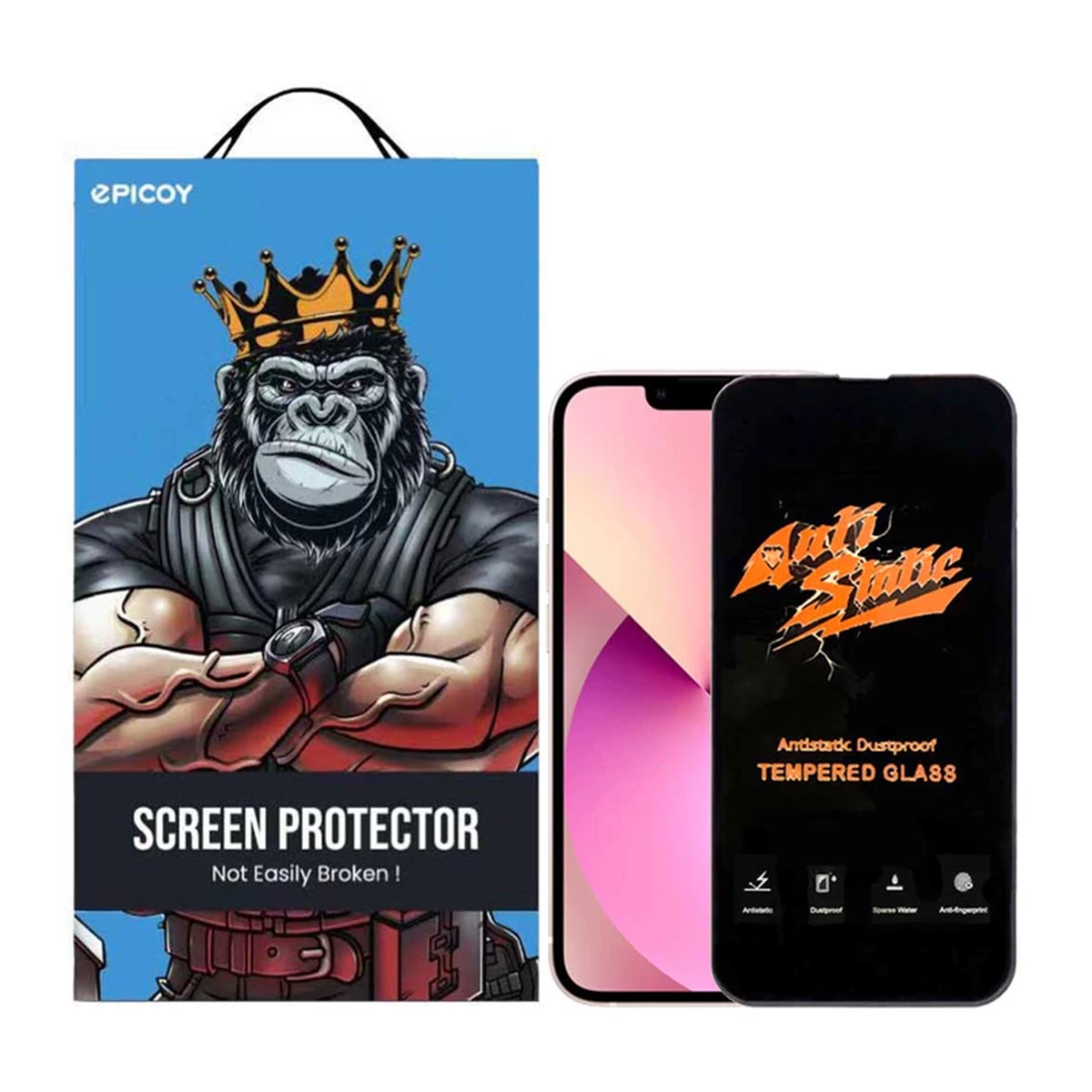 گلس گوشی اپل iPhone 13 Mini اپیکوی مدل Antistatic Dustproof گلس گوشی اپل iPhone 13 Mini اپیکوی مدل Antistatic Dustproof