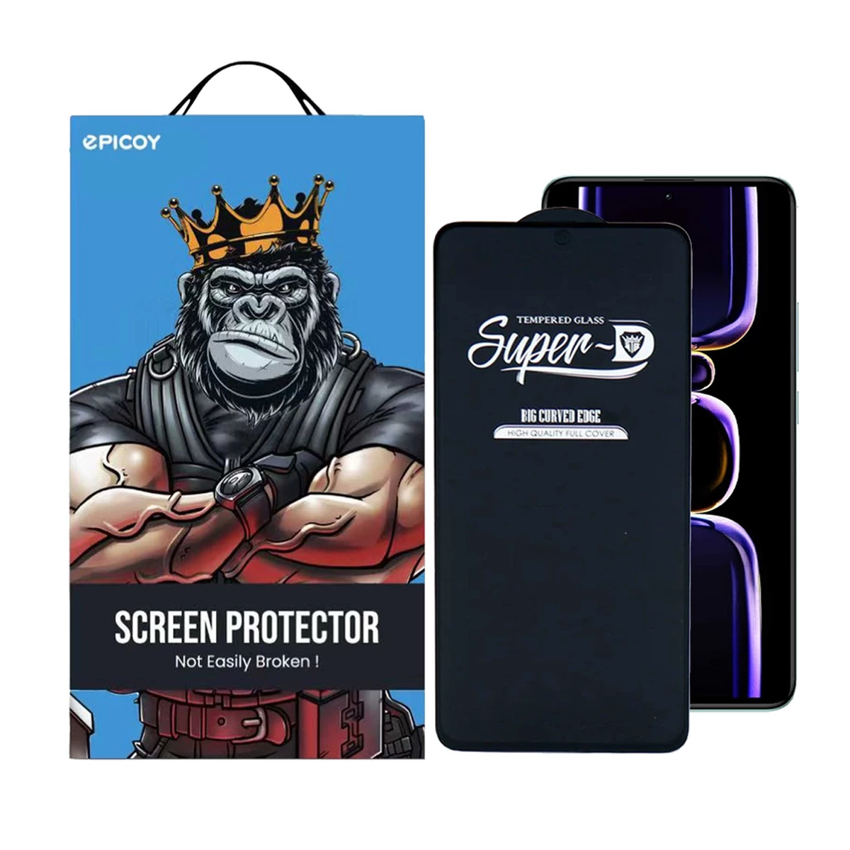 گلس گوشی شیائومی Redmi K60 Pro اپیکوی مدل Super 5D-مشکی گلس گوشی شیائومی Redmi K60 Pro اپیکوی مدل Super 5D-مشکی