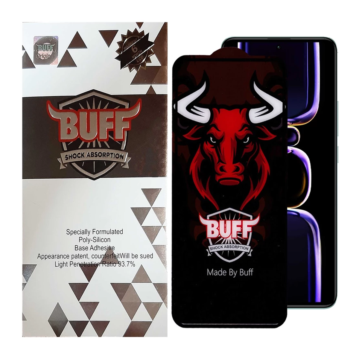 محافظ صفحه نمایش گوشی شیائومی Redmi K60 بوف سرامیکی مدل Ceramic Pro-G-مشکی محافظ صفحه نمایش گوشی شیائومی Redmi K60 بوف سرامیکی مدل Ceramic Pro-G-مشکی