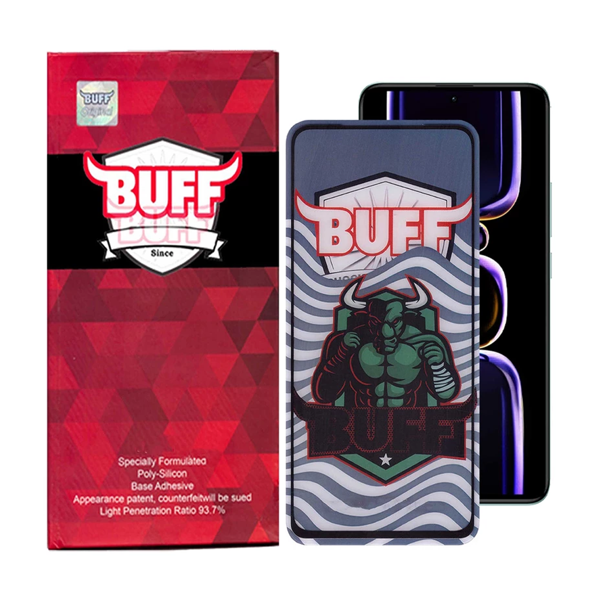 گلس گوشی شیائومی Redmi K60 بوف 5D مدل Super Power-مشکی گلس گوشی شیائومی Redmi K60 بوف 5D مدل Super Power-مشکی