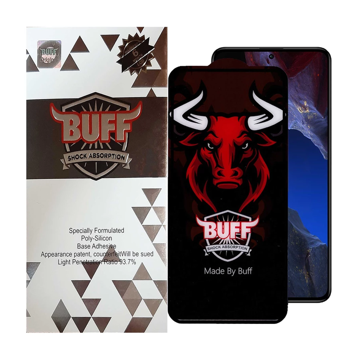 گلس گوشی شیائومی  Redmi Note 12 Turbo بوف مدل Ceramic Pro-G-مشکی گلس گوشی شیائومی  Redmi Note 12 Turbo بوف مدل Ceramic Pro-G-مشکی