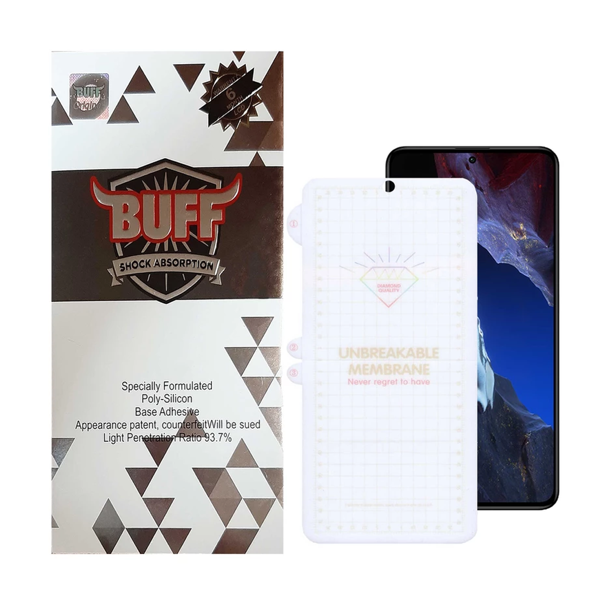 گلس گوشی شیائومی Redmi Note 12 Turbo بوف مدل Hydrogel-G-بی رنگ گلس گوشی شیائومی Redmi Note 12 Turbo بوف مدل Hydrogel-G-بی رنگ