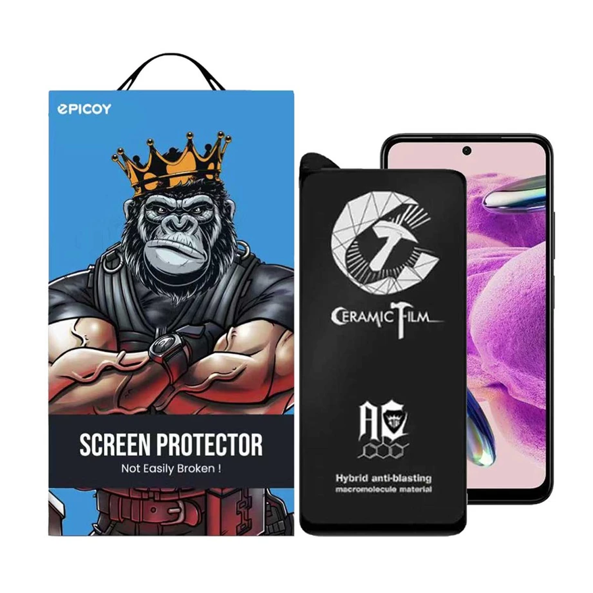 محافظ صفحه نمایش پوکو M4 Pro 4G اپیکوی سرامیکی مدل CR7-مشکی محافظ صفحه نمایش پوکو M4 Pro 4G اپیکوی سرامیکی مدل CR7-مشکی