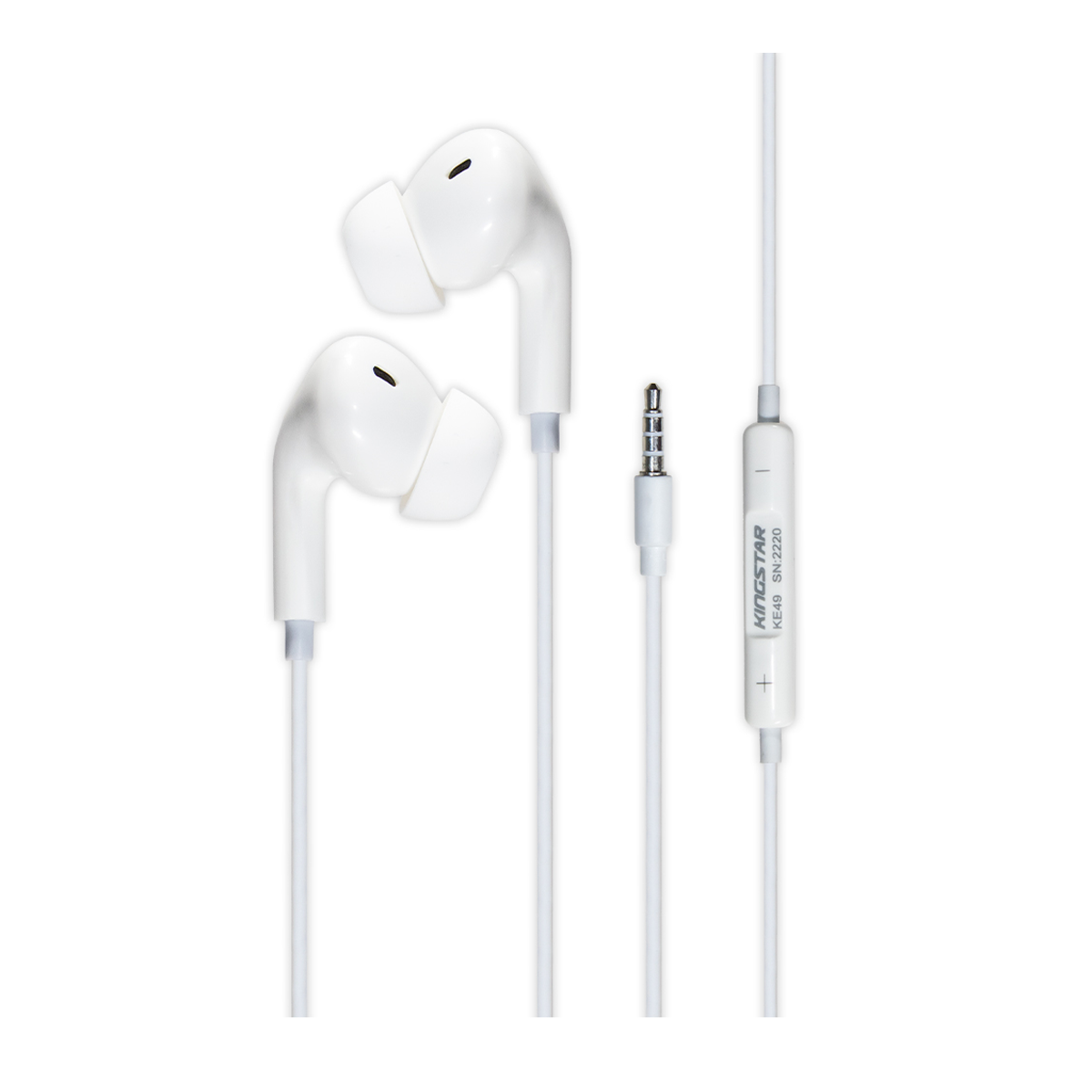 هندزفری سیمی کینگ استار مدل KE49-سفید هندزفری سیمی کینگ استار مدل KE49-سفید