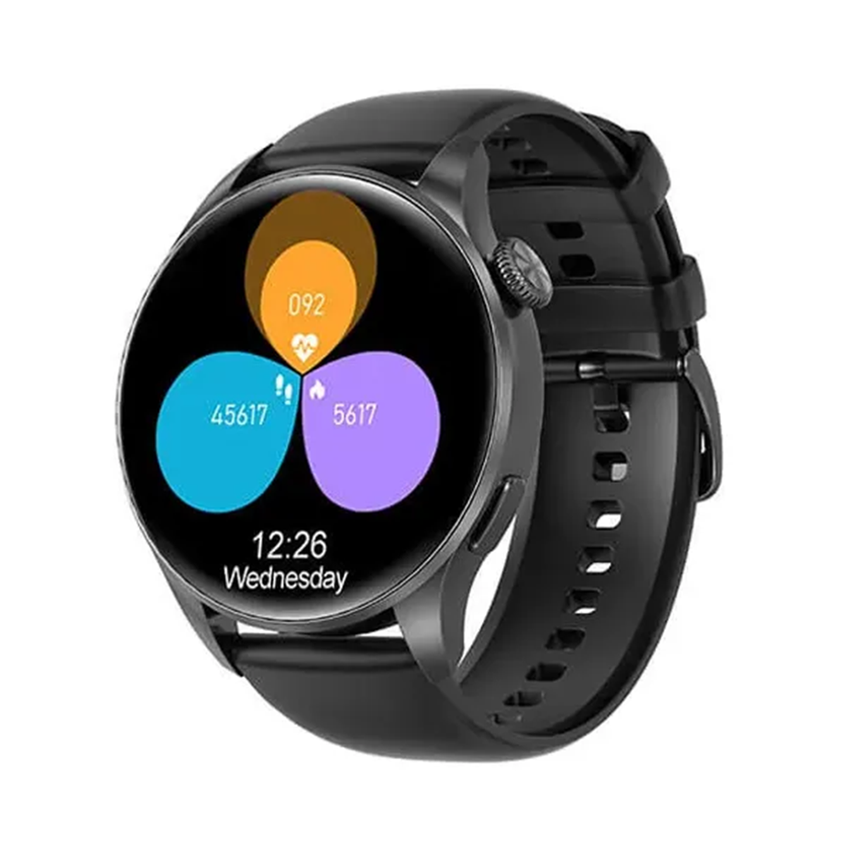 ساعت هوشمند هیوامی مدل ChroniQ - BK ساعت هوشمند هیوامی مدل ChroniQ - BK