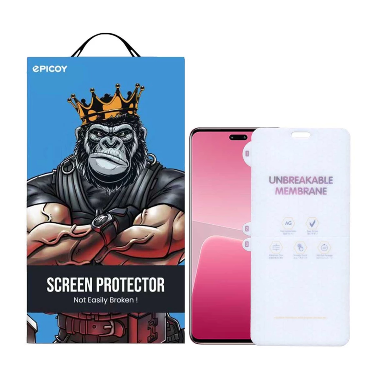 گلس گوشی شیائومی 13 لایت اپیکوی مدل Hydrogel-Matte-بی رنگ گلس گوشی شیائومی 13 لایت اپیکوی مدل Hydrogel-Matte-بی رنگ