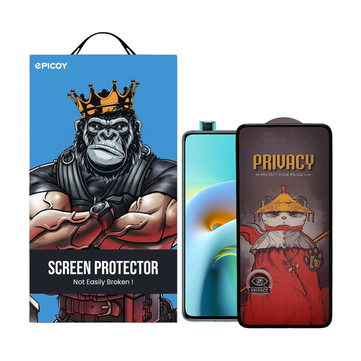 گلس گوشی شیائومی Redmi K30 Ultra اپیکوی مدل Airbag پرایوسی-مشکی گلس گوشی شیائومی Redmi K30 Ultra اپیکوی مدل Airbag پرایوسی-مشکی