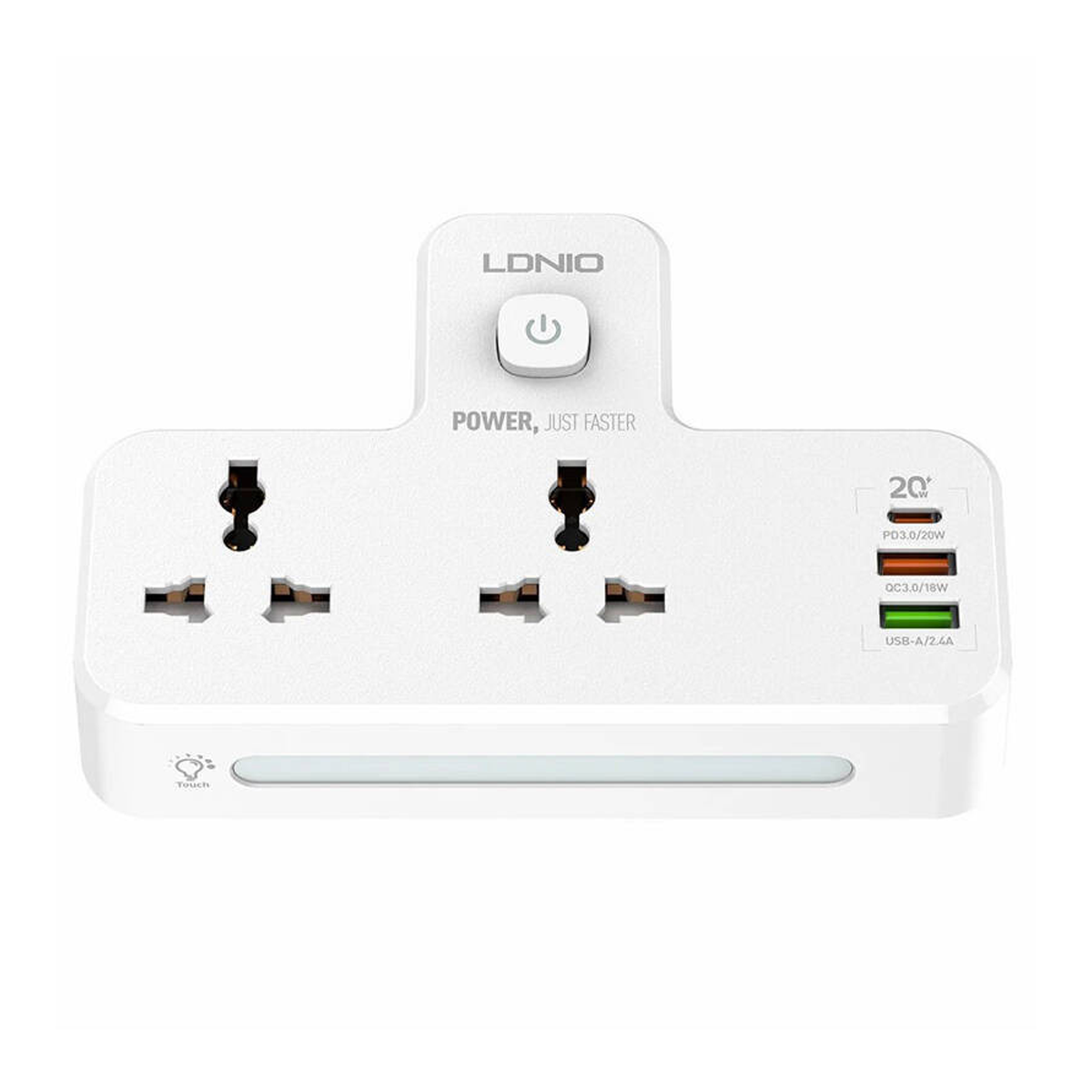 چند راهی برق الدینیو مدل SC2311-سفید چند راهی برق الدینیو مدل SC2311-سفید