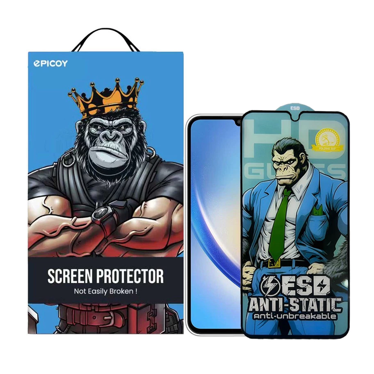 گلس گوشی سامسونگ Galaxy A14 اپیکوی مدل Gorilla ESD گلس گوشی سامسونگ Galaxy A14 اپیکوی مدل Gorilla ESD