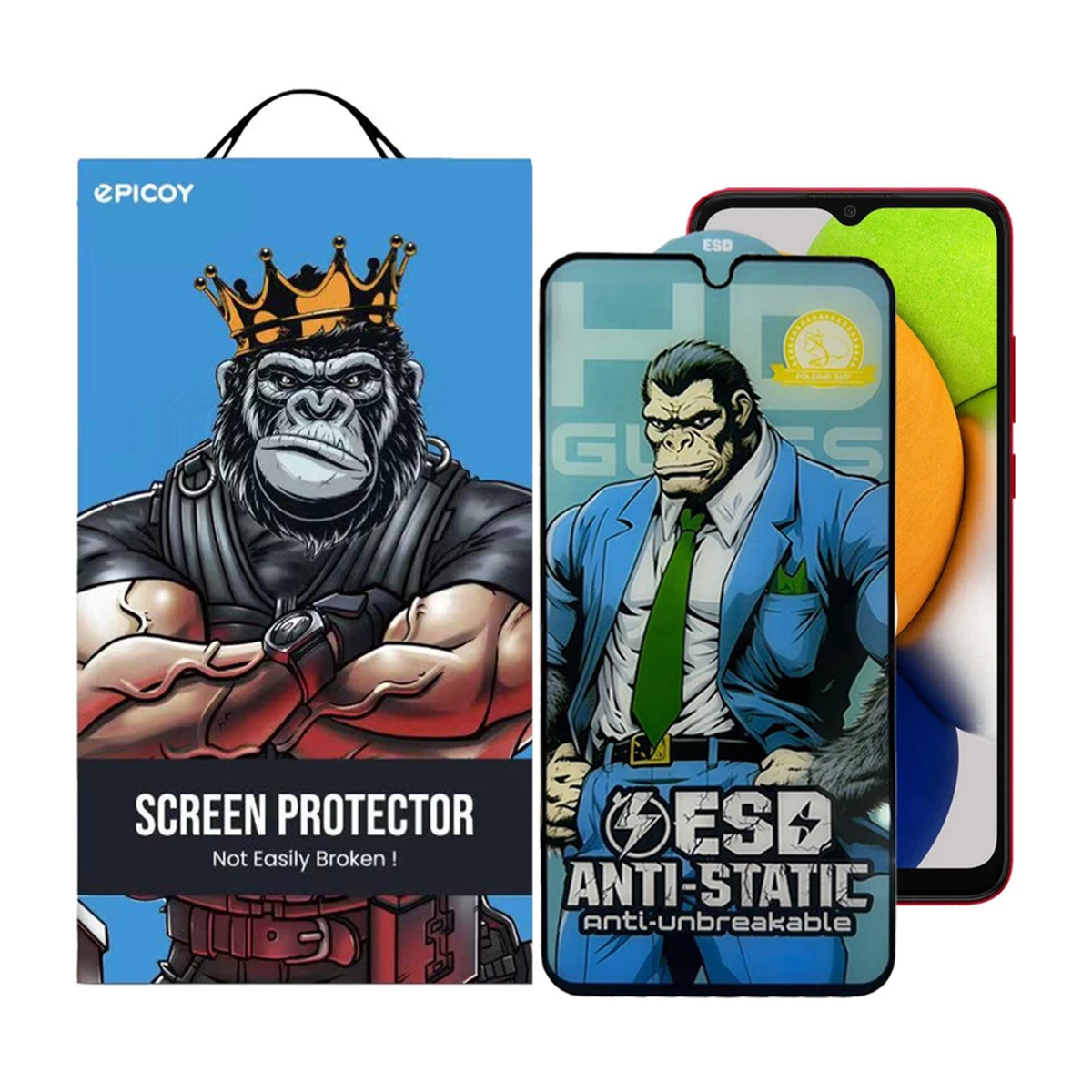 گلس گوشی سامسونگ Galaxy A04 - M04 - A04S اپیکوی مدل Gorilla ESD گلس گوشی سامسونگ Galaxy A04 - M04 - A04S اپیکوی مدل Gorilla ESD