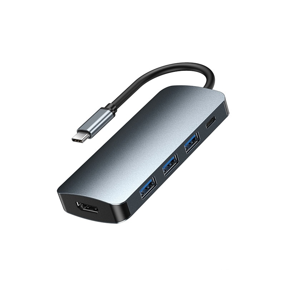 هاب نوع هاب usb-c ریمکس 5 پورت مدل RU-U5-نوک مدادی هاب نوع هاب usb-c ریمکس 5 پورت مدل RU-U5-نوک مدادی