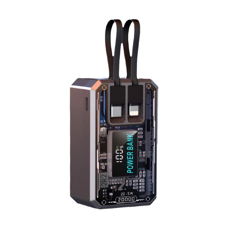 پاوربانک کلومن مدل K-P5 DISPLAY DIGITAL ظرفیت 20000 میلی آمپر ساعت پاوربانک کلومن مدل K-P5 DISPLAY DIGITAL ظرفیت 20000 میلی آمپر ساعت