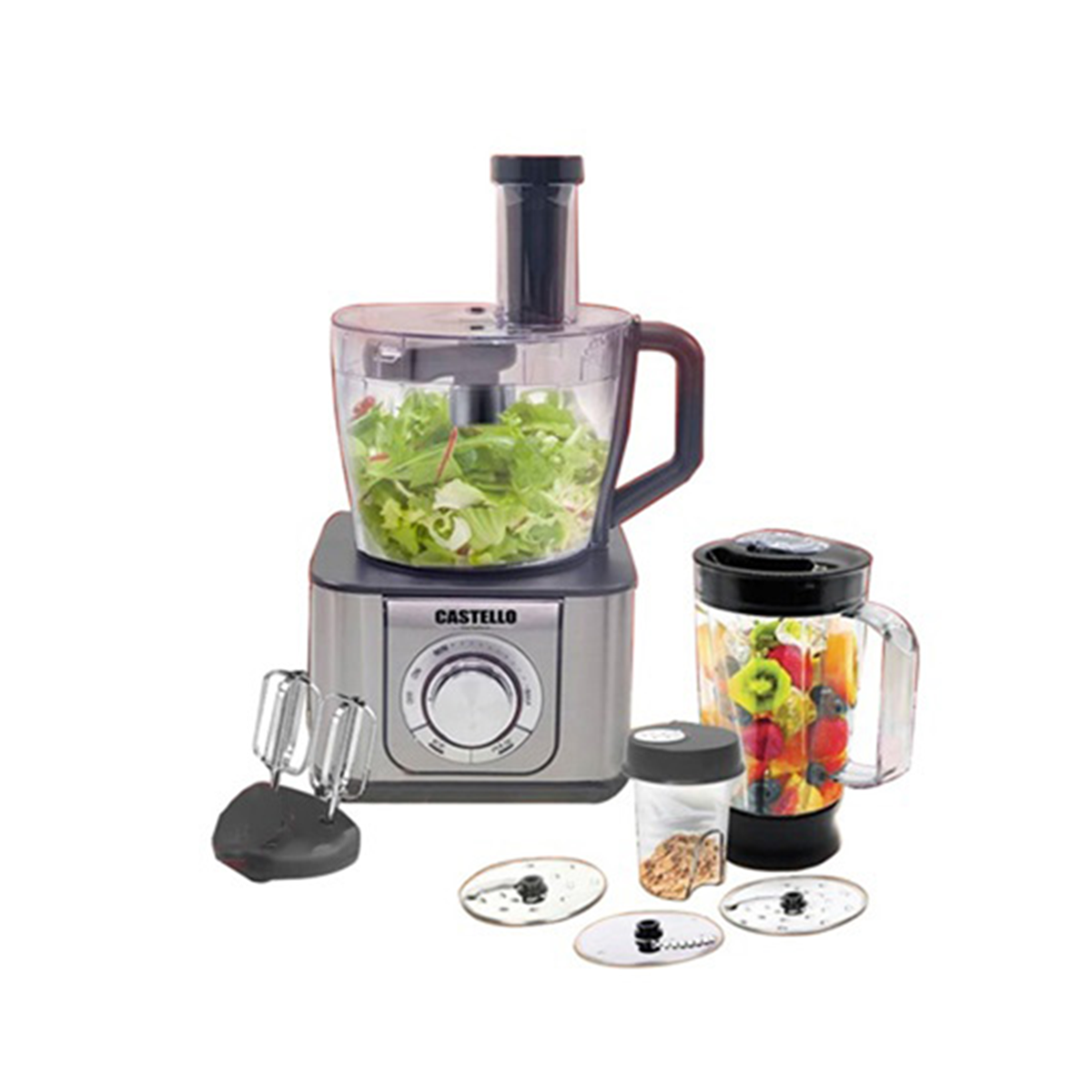 غذاساز کاستلو مدل CFP400-نقرهای غذاساز کاستلو مدل CFP400-نقرهای