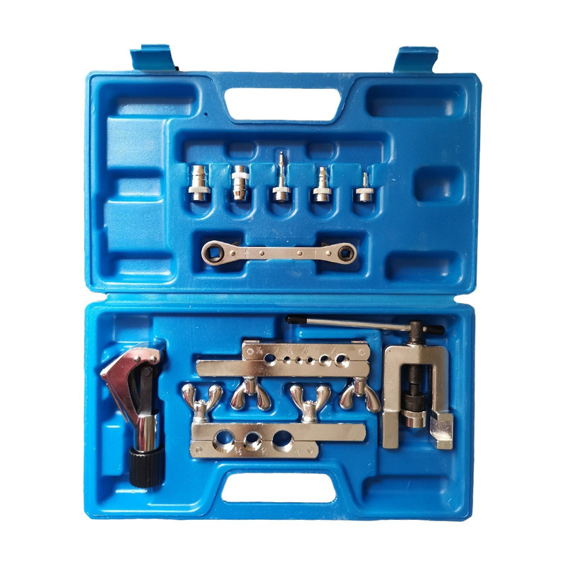 انبر لوله بر و لوله پرچ کن مدل AJ-MITA-10PCS مجموعه 10 عددی