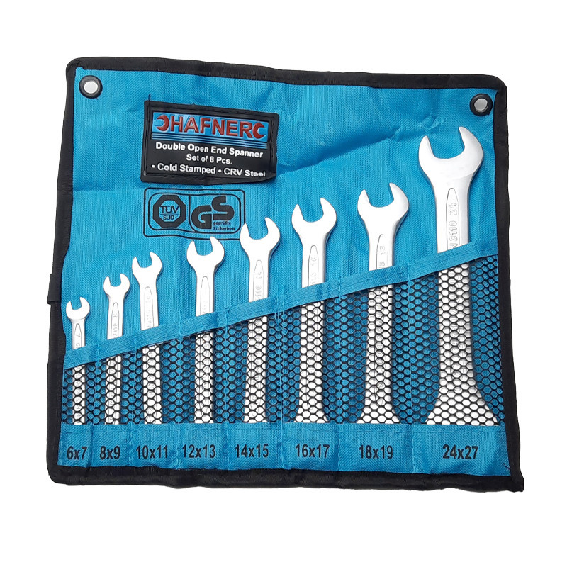 آچار دو سرتخت هافنر مدل 27-6 مجموعه 8 عددی آچار دو سرتخت هافنر مدل 27-6 مجموعه 8 عددی