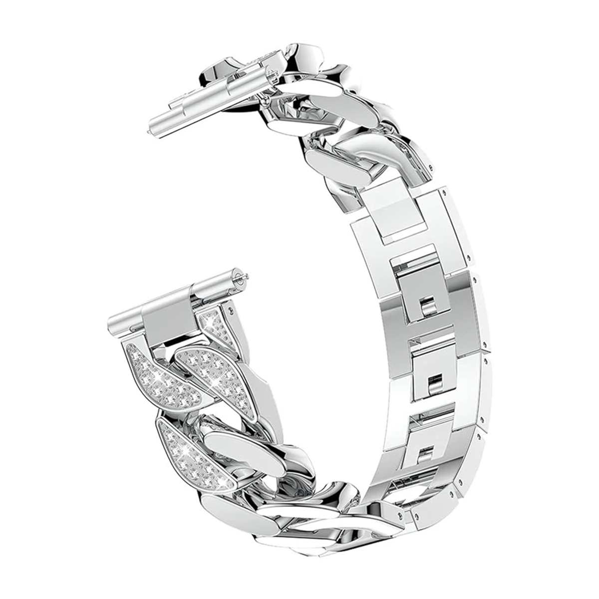 بند اپل واچ 42 - 44 - 45 - 49 میلی متری اپیکوی مدل Cartier Jewel Loop-نقرهای بند اپل واچ 42 - 44 - 45 - 49 میلی متری اپیکوی مدل Cartier Jewel Loop-نقرهای