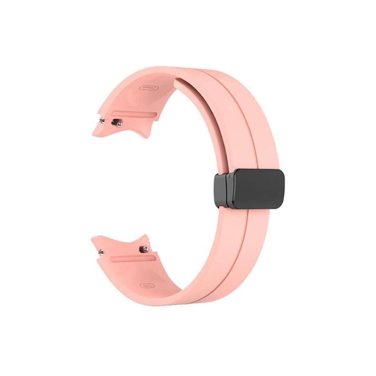 بند ساعت هوشمند سامسونگ Galaxy Watch 6 - 5 - 4 - 5 Pro اپیکوی مدل SiliconeMag20-صورتی