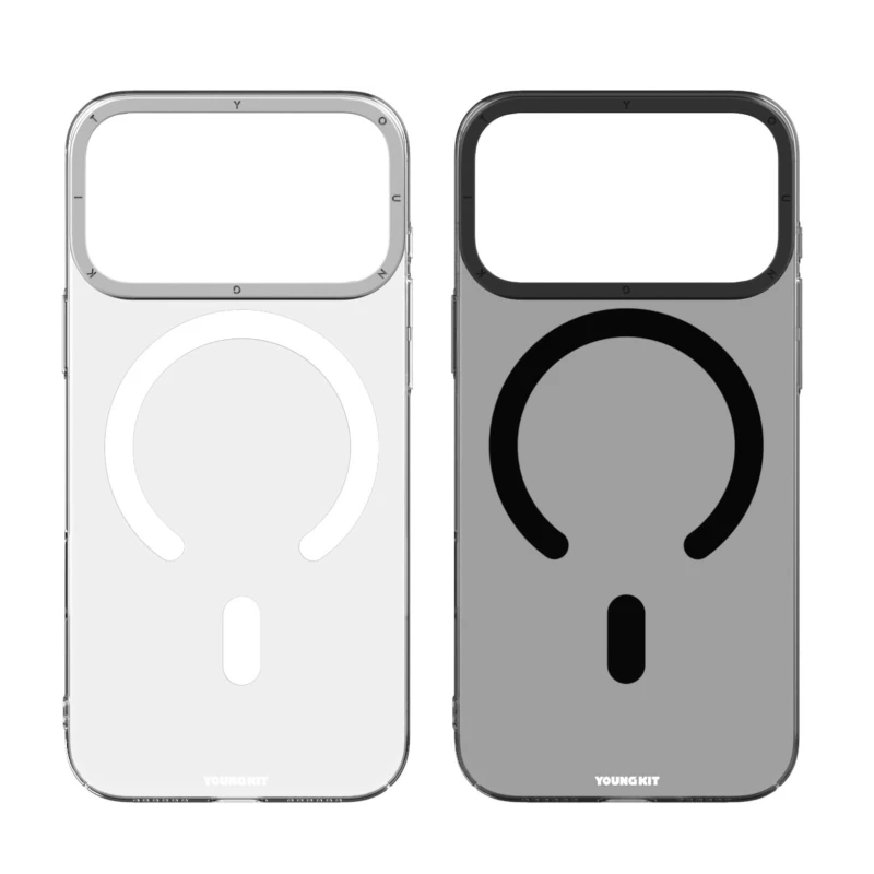 کاور گوشی اپل Apple iphone 17 Promax یانگ کیت مدل Crystal shield -بی رنگ شفاف کاور گوشی اپل Apple iphone 17 Promax یانگ کیت مدل Crystal shield -بی رنگ شفاف