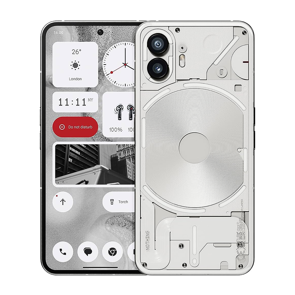 گوشی موبايل ناتینگ مدل Phone 2 5G ظرفیت 256 گیگابایت رم 12 گیگابایت