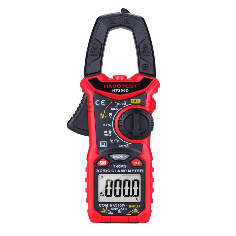 مولتی متر کلمپی هابوتست مدل HT206D مولتی متر کلمپی هابوتست مدل HT206D
