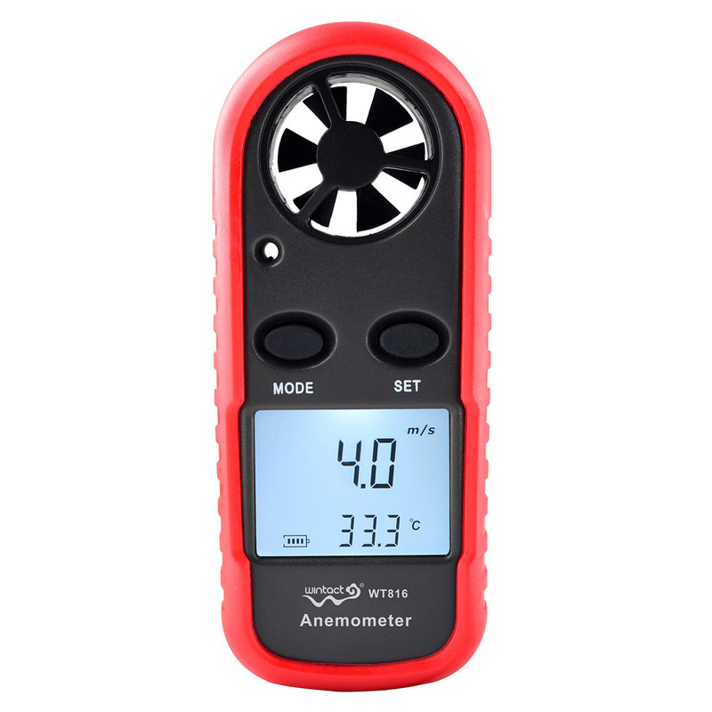 دماسنج و بادسنج وینتکت مدل WT816 دماسنج و بادسنج وینتکت مدل WT816
