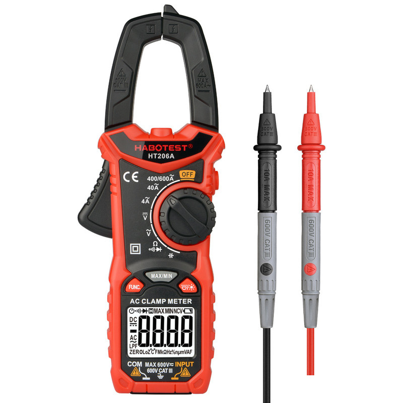 مولتی متر کلمپی هابوتست مدل HT206A مولتی متر کلمپی هابوتست مدل HT206A