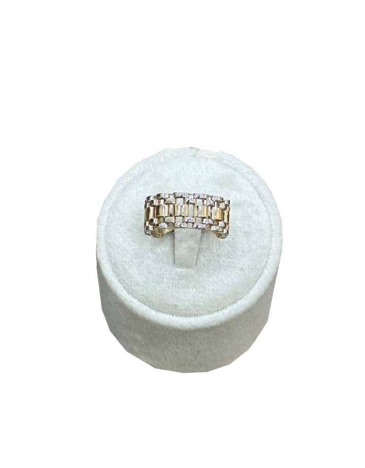 انگشتر طلا  18 عیار  اپال گلد مدل رولکس