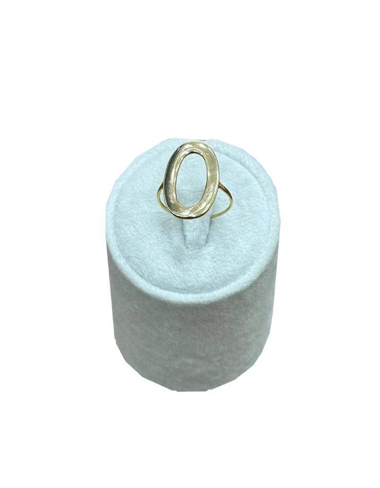 انگشتر طلا 18عیار اپال گلد مدل  نوس بیضی