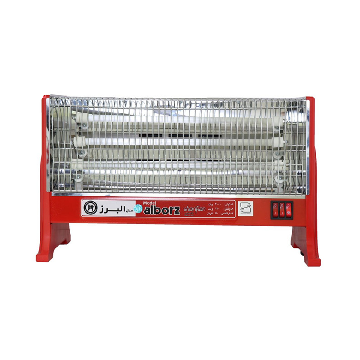 بخاری برقی البرز 2000 مدل فن دار