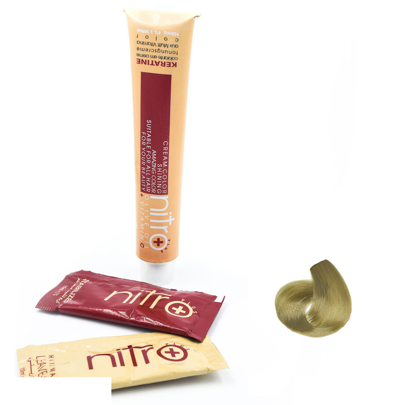 رنگ مو نیترو سری Keratine شماره 901 رنگ سوپر پلاتینه دودی رنگ مو نیترو سری Keratine شماره 901 رنگ سوپر پلاتینه دودی