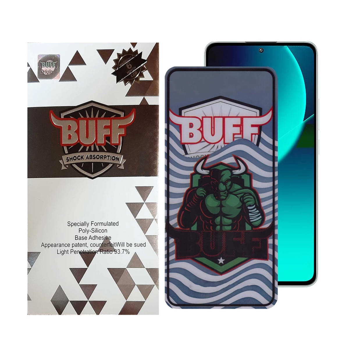 گلس گوشی شیائومی 13T Pro - 13T - Redmi K60 Ultra بوف مدل Super Power-G-مشکی گلس گوشی شیائومی 13T Pro - 13T - Redmi K60 Ultra بوف مدل Super Power-G-مشکی