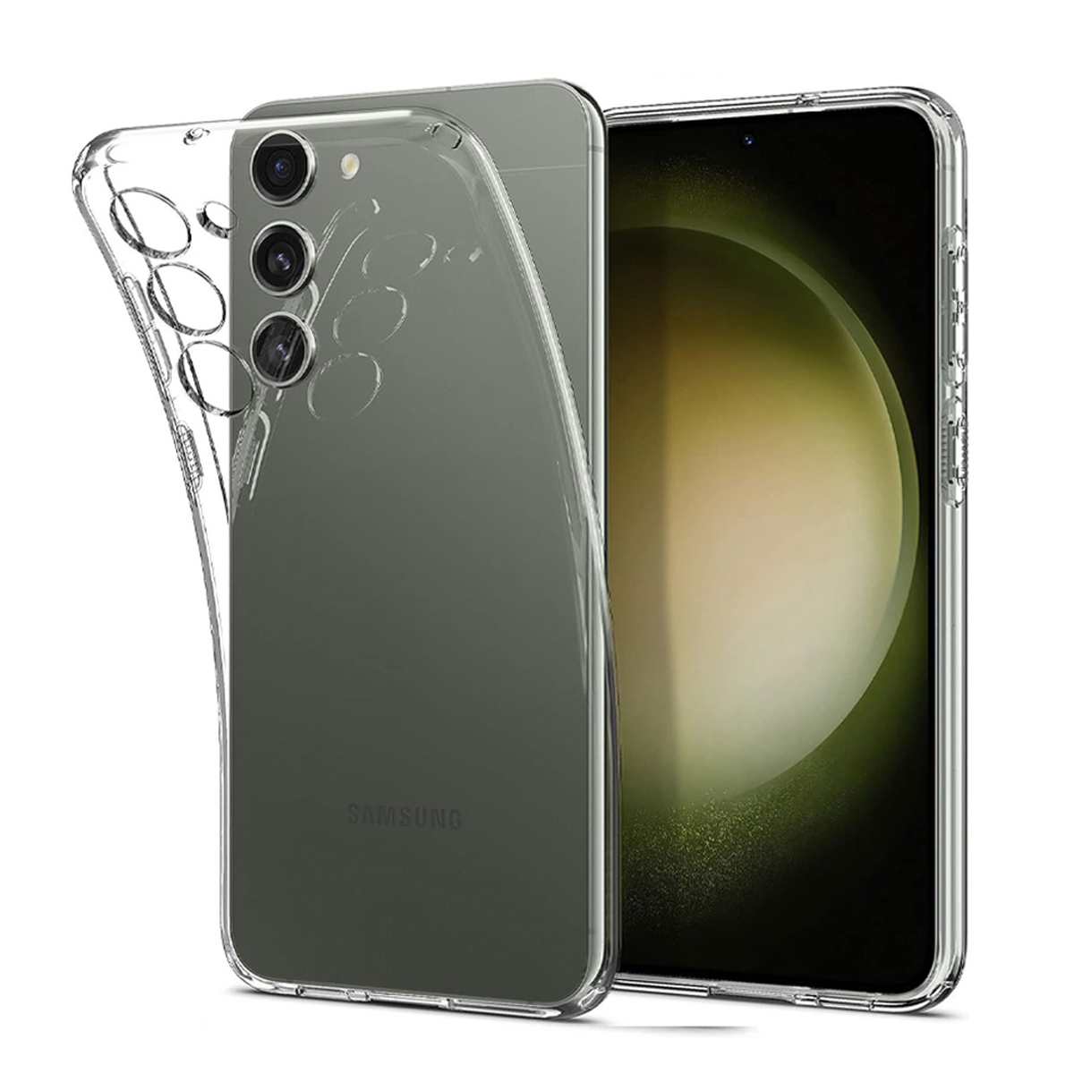 کاور گوشی سامسونگ گلکسی S23 Plus مدل ژله ای-بی رنگ شفاف کاور گوشی سامسونگ گلکسی S23 Plus مدل ژله ای-بی رنگ شفاف