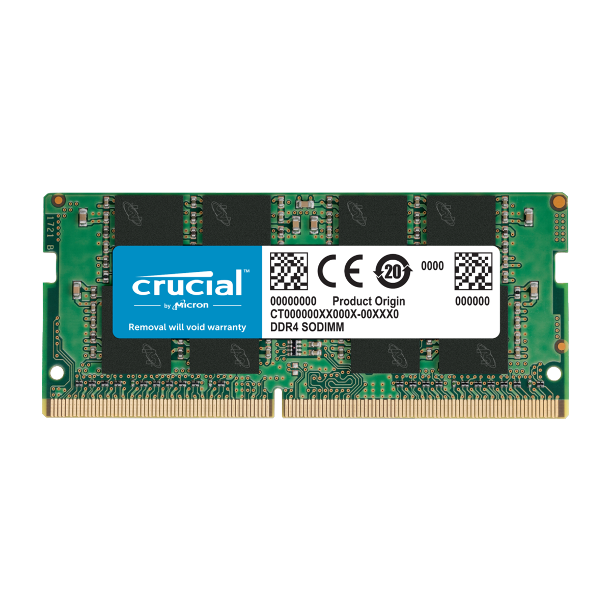 رم لپ تاپ DDR4 تک کاناله 2666 مگاهرتز CL19 کروشیال مدل CT16G4DFRA266 ظرفیت 16 گیگابایت  رم لپ تاپ DDR4 تک کاناله 2666 مگاهرتز CL19 کروشیال مدل CT16G4DFRA266 ظرفیت 16 گیگابایت