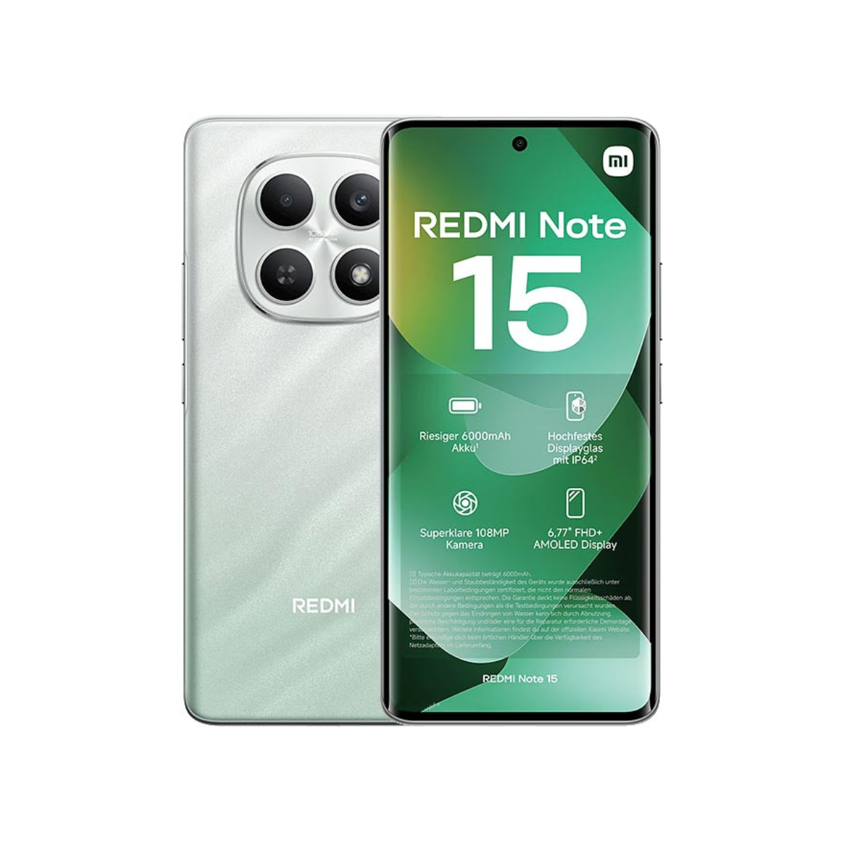 گوشی موبايل شیائومی مدل Redmi Note 15 4G ظرفیت 128 گیگابایت رم 8 گیگابایت