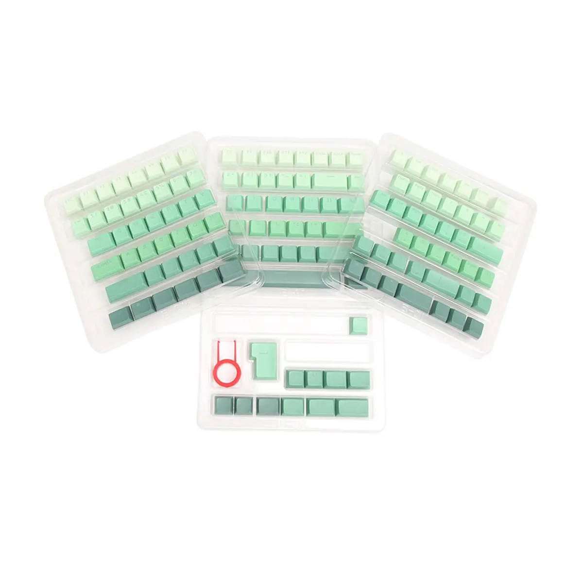 مجموعه کامل کلید کیبورد ردراگون مدل A140 Ombre green مجموعه کامل کلید کیبورد ردراگون مدل A140 Ombre green