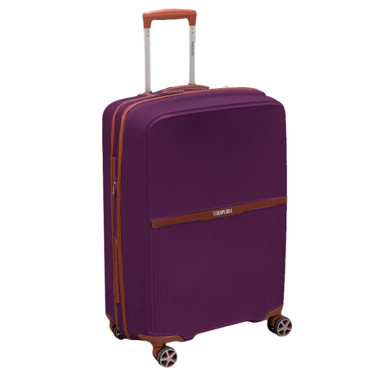 چمدان نشکن تیتان پلورا مدل TITANPLORA - TP6565S GO EXPERIENCE SMALL سایز کوچک