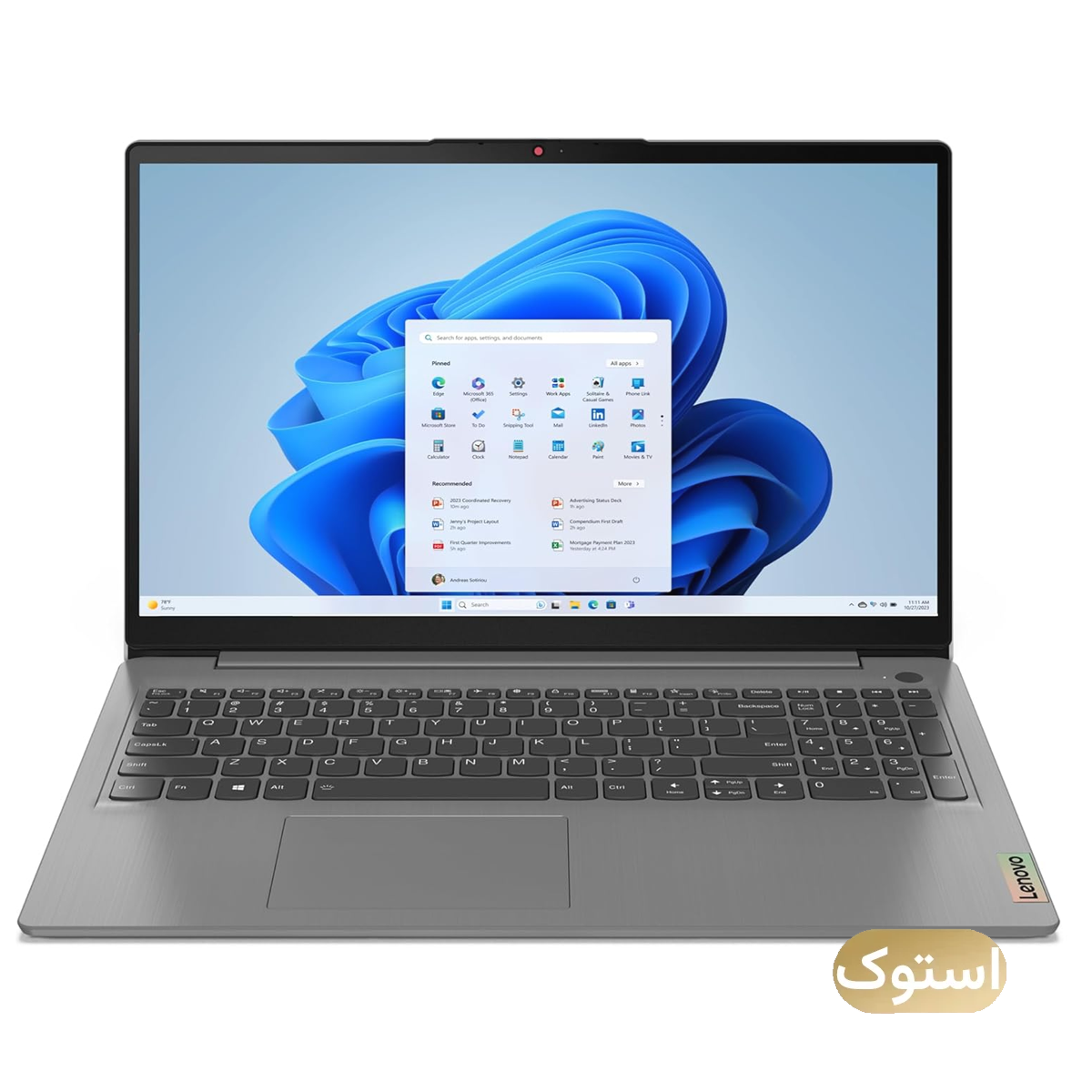 لپ تاپ استوک USED - لنوو 15.6 اینچی مدل IdeaPad 3 i5 1235U 8GB 256GB - نقره ای لپ تاپ استوک USED - لنوو 15.6 اینچی مدل IdeaPad 3 i5 1235U 8GB 256GB - نقره ای